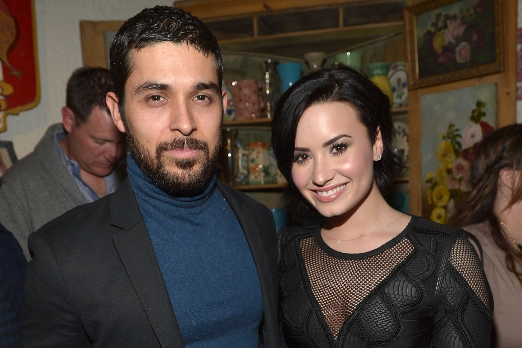 Wilmer Valderrama and Demi Lovato