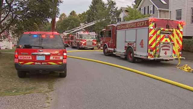 1 dead, 2 injured in early morning Dedham house fire