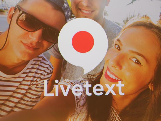 Yahoo launched Livetext the messaging app that relies on video no sound and classical text to chat up your friends