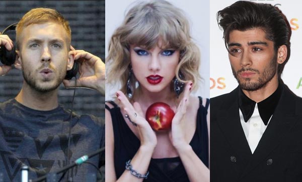 Calvin Harris and Zayn Malik engage in a Twitter spat over Taylor Swift