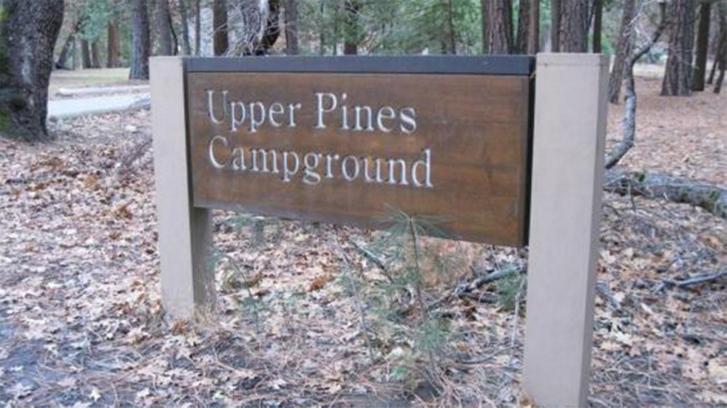 FILE Sign at Upper Pines Campground in Yosemite Valley