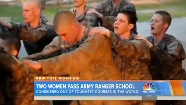 Women were admitted to the course this year for a trial basis as the Defense Department wants to open all military positions to women in 2016