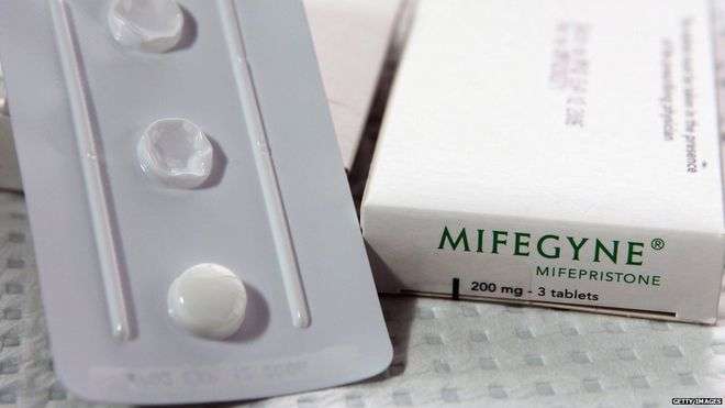 The pill will be distributed in Canada under the brand name 'Mifegymiso&apos