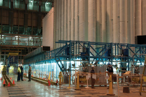 A glimpse inside the American Centrifuge facility in Piketon