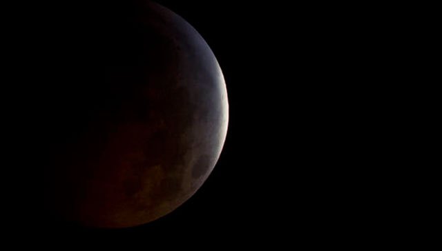 A lunar eclipse in 2010