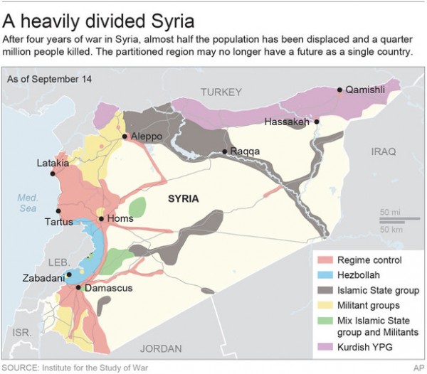 After four years of conflict Syria is in tatters