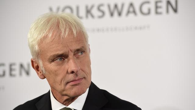 New VW CEO Matthias Mueller