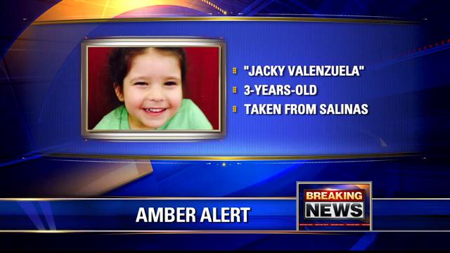 Amber Alert Issued For Missing 3-Year-Old Salinas Girl