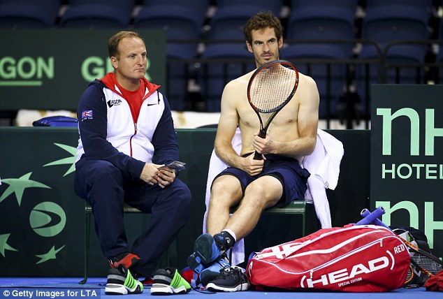 Andy Murray and Lleyton Hewitt claimed it was the other who was under pressure in Glasgow