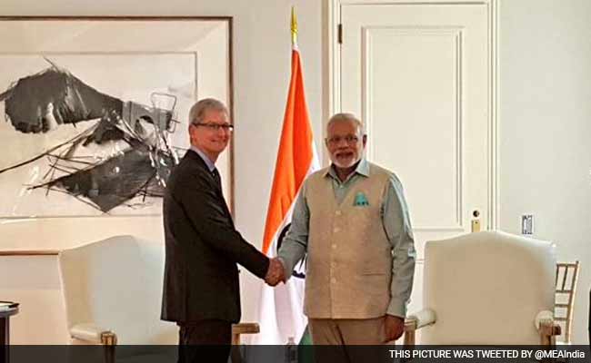 Steve Jobs Went to India for Inspiration Apple's Tim Cook tells PM Modi