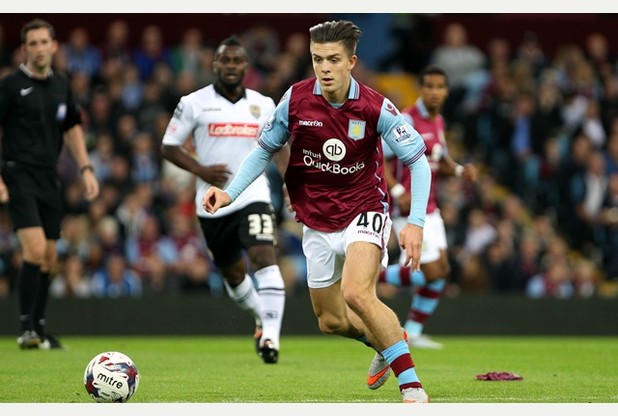 Aston Villa's former Notts County loanee Jack Grealish