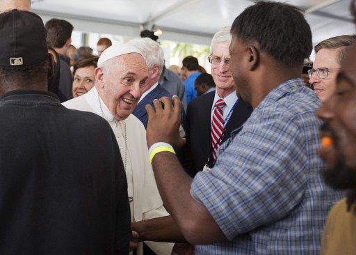 Washington DC. The charity serves dinner to about 300 homeless people daily at the site and it will serve a meal during the