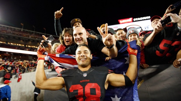 Aussie battle Jarryd Hayne will take on Jordan Berry on Monday