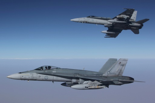 Australian warplanes make first air strike in Syria