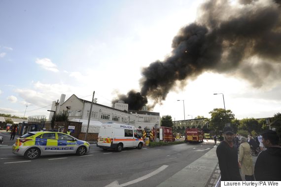 Mosque Fire In Morden Tackled By Eight Fire Engines