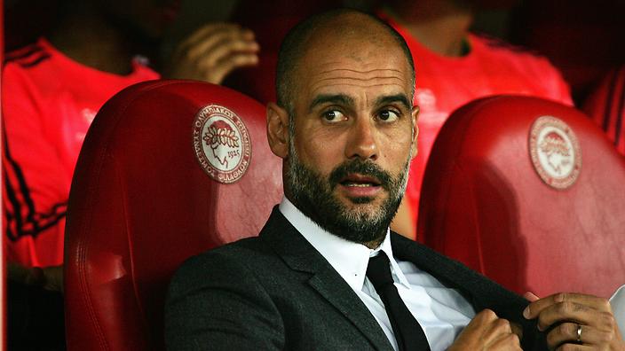 Bayern Munich boss Pep Guardiola           
    
                 
    
          Show Grid