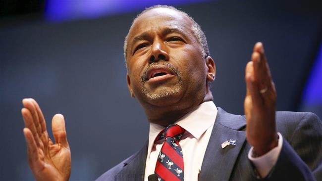 Republican presidential candidate Ben Carson