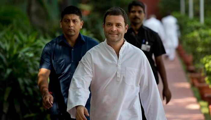 Congress refutes BJP says Rahul Gandhi in US to attend conference