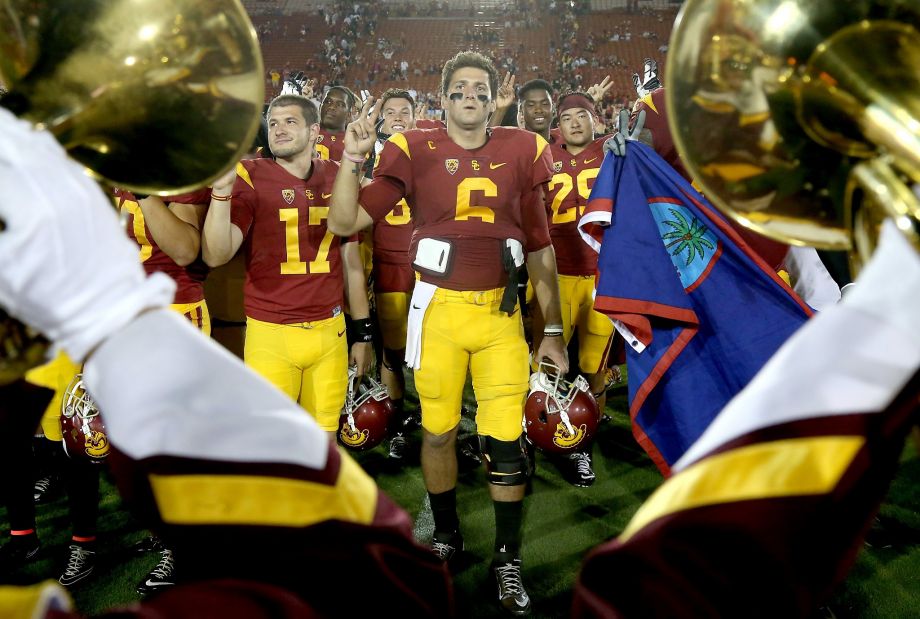 USC quarterback Cody Kessler, a Heisman Trophy candidate is among the challenges Stanford will face. “It’s a big game for our program,” Stanford counterpart Kevin Hogan said