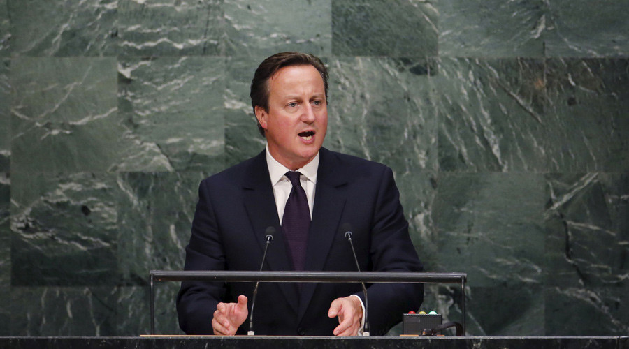 Britain's Prime Minister David Cameron