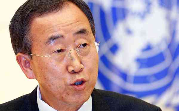 UN Secretary General Ban Ki-moon has called for Burkina Faso's military to 'exercise restraint&#x27