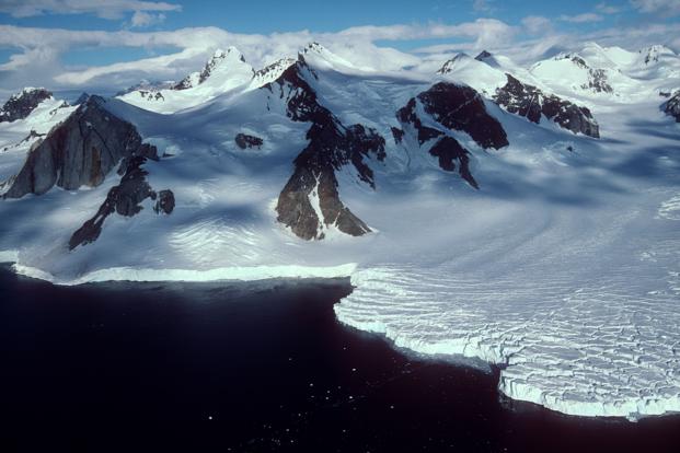 Glaciers in Greenland and Antarctica are thinning up to hundreds of kilometers inland