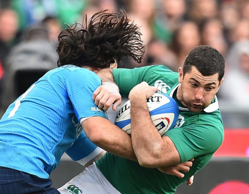 AFP  File  Gabriel Bouys Ireland full-back Rob Kearney has regained his starting spot for the World Cup game against Canada after being rested in the final warm-up match against England