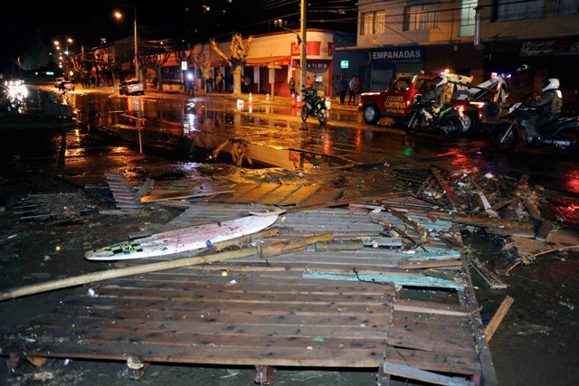 Chile earthquake: Civil Defence issues tsunami warning