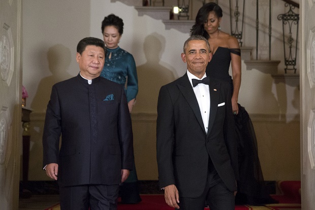 Barack Obama Xi Jinping Michelle Obama Peng Liyuan