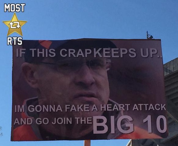 Urban Meyer Gameday sign