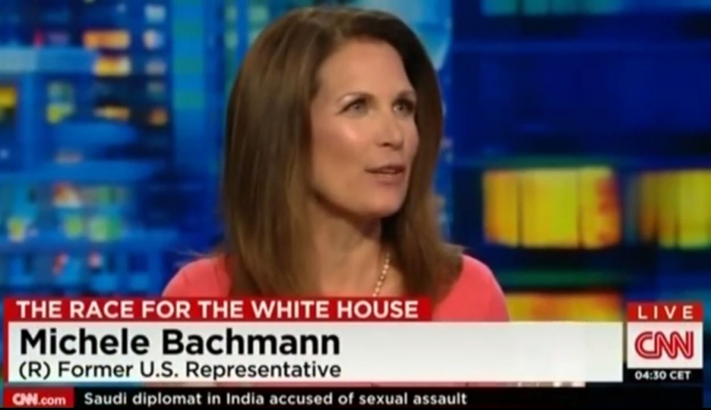 Conservative commentator Michele Bachmann discusses Donald Trump's appeal with Don Lemon on CNN on Sept. 10 2015