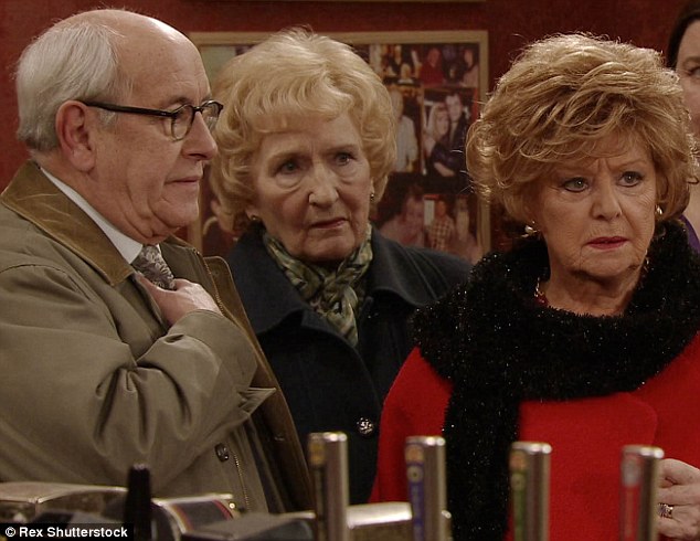 Not a good sign Coronation Street's Barbara Knox  who plays Rita Sullivan- was reportedly forced to pull out of a crucial live show rehearsal due to an unspecified illness on Sunday ahead of the special screening on Wednesday