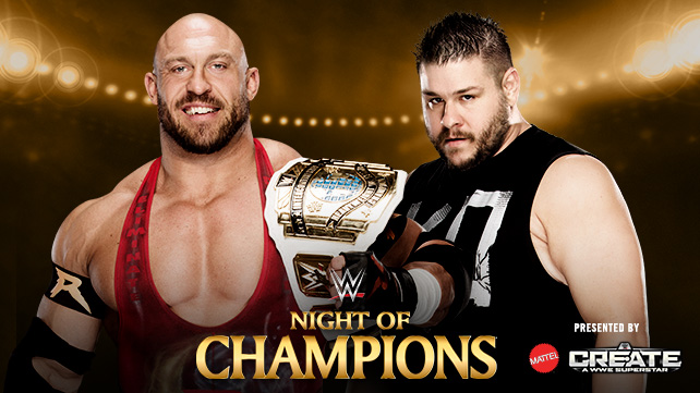 WWE Night of Champions 2015 results Ryback vs Kevin Owens video highlights