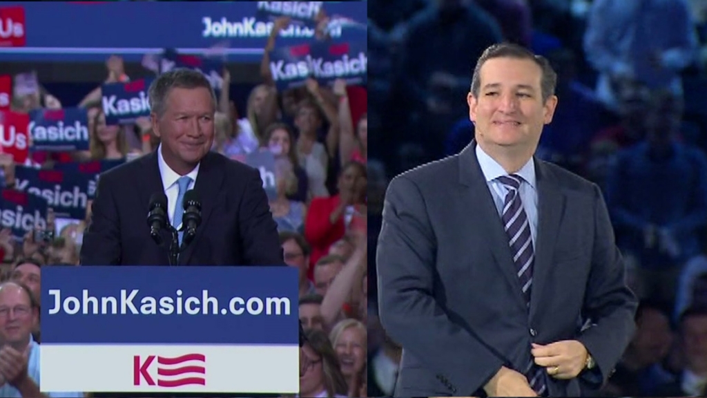 Cruz Kasich on Mackinac Island Same party different procedure