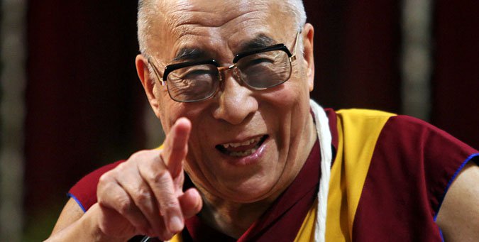 Dalai Lama. Pic AP