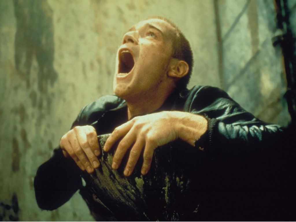 Ewan Mc Gregor in the 'Worst Toilet in Scotland&#039 scene from the film Trainspotting 1996