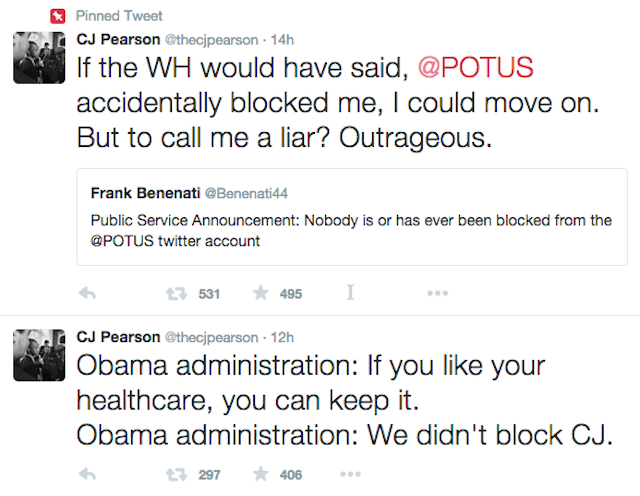 White House Kid Who Says Obama Blocked Him on Twitter Is Probably Lying