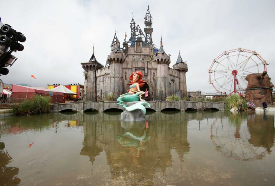 Take a Tour of Banksy's Dismaland Bemusement Park [VIDEO]