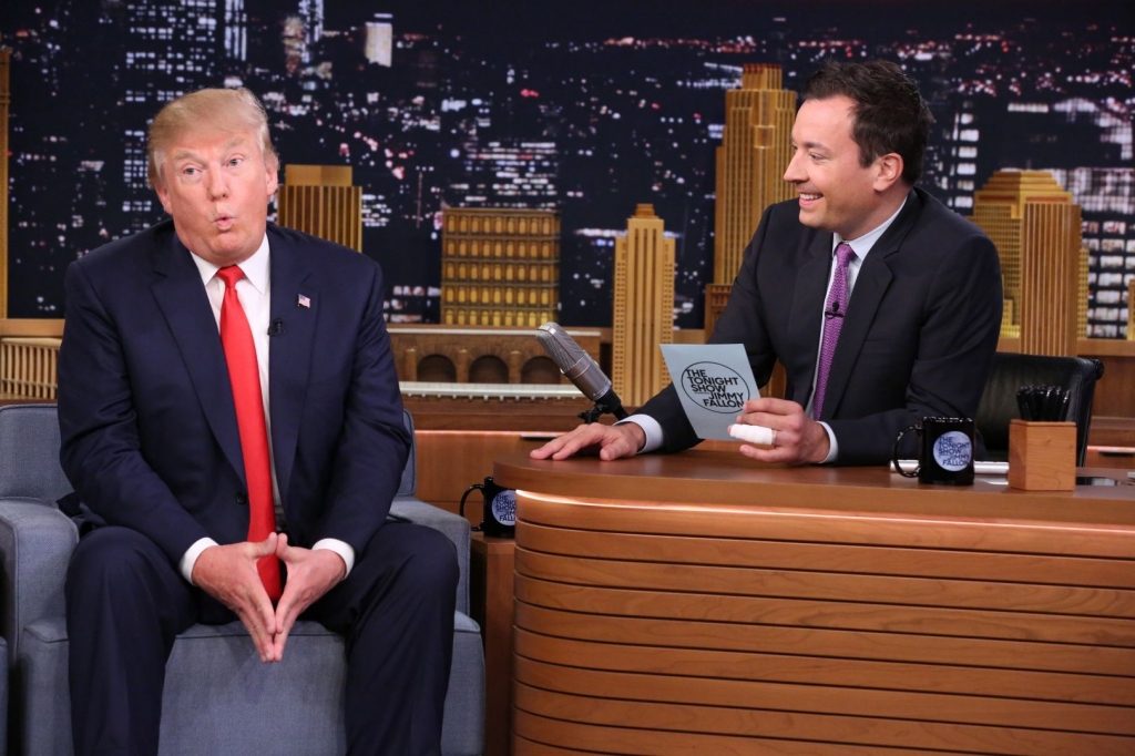 Donald Trump sends Jimmy Fallon to highest Friday rating in 18 months