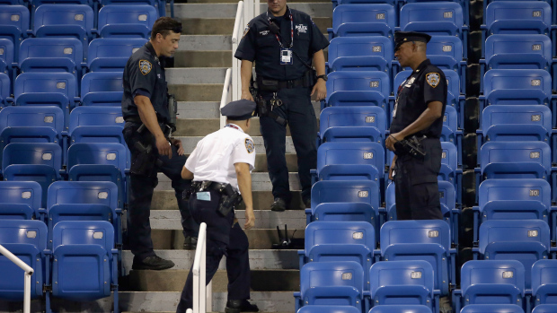 Drone Crash At US Open