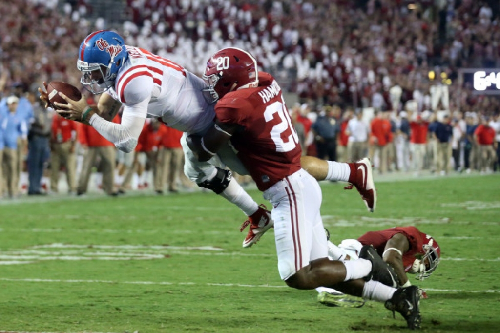 Chad Kelly poised and confident in Ole Miss road victory over Alabama