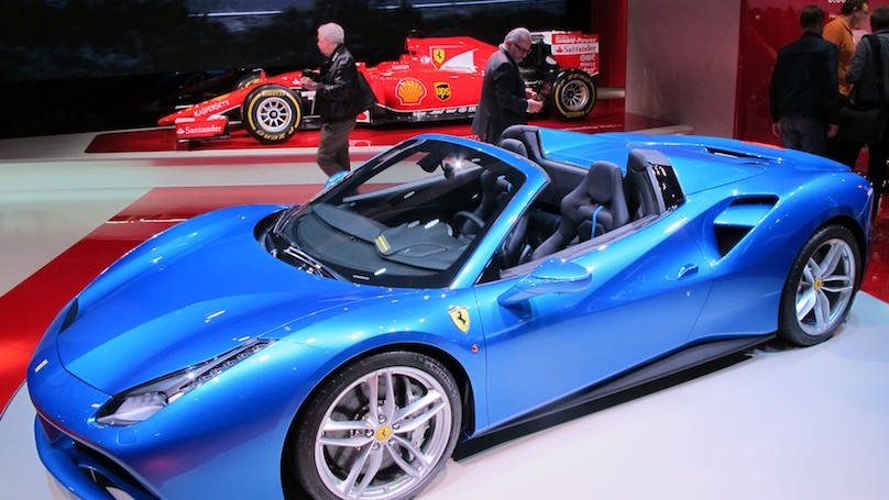 Frankfurt15 Ferrari 488 Spider