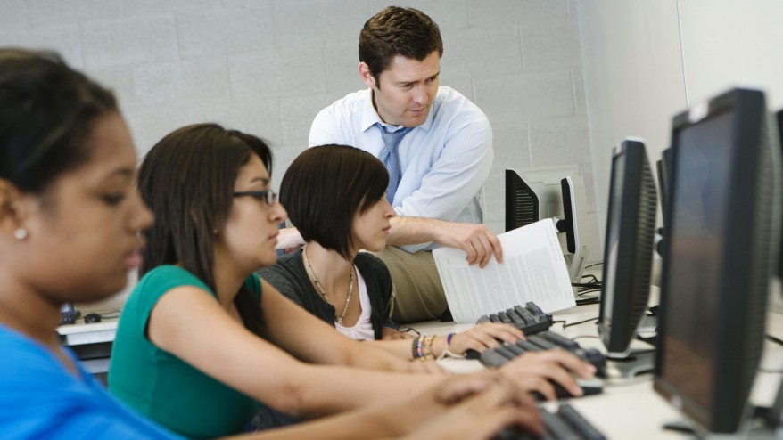 File image of students at work. West Coast surfer  Mood Board  Rex Features