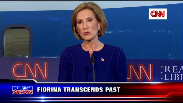 Fiorina transcends past failures and shines in GOP debate