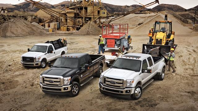 Aluminum Super Duty truck