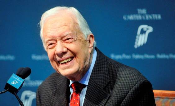 Former US President Jimmy Carter