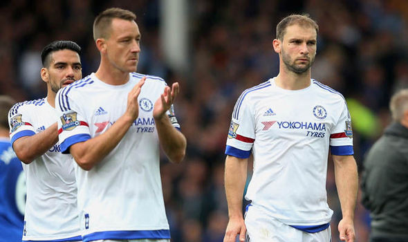 Branislav Ivanovic and John Terry