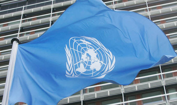 United Nations flag