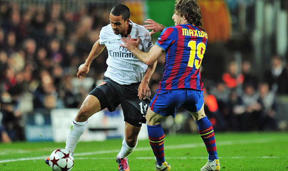 Theo Walcott at Barcelona