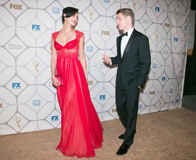 Morena Baccarin and Benjamin Mc Kenzie attend the 2015 FOX programming presentation in May